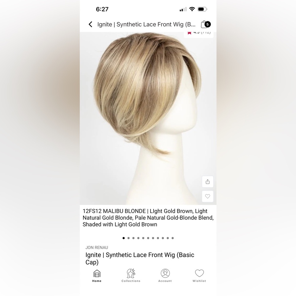 Jon Renau IGNITE in Malibu Blonde